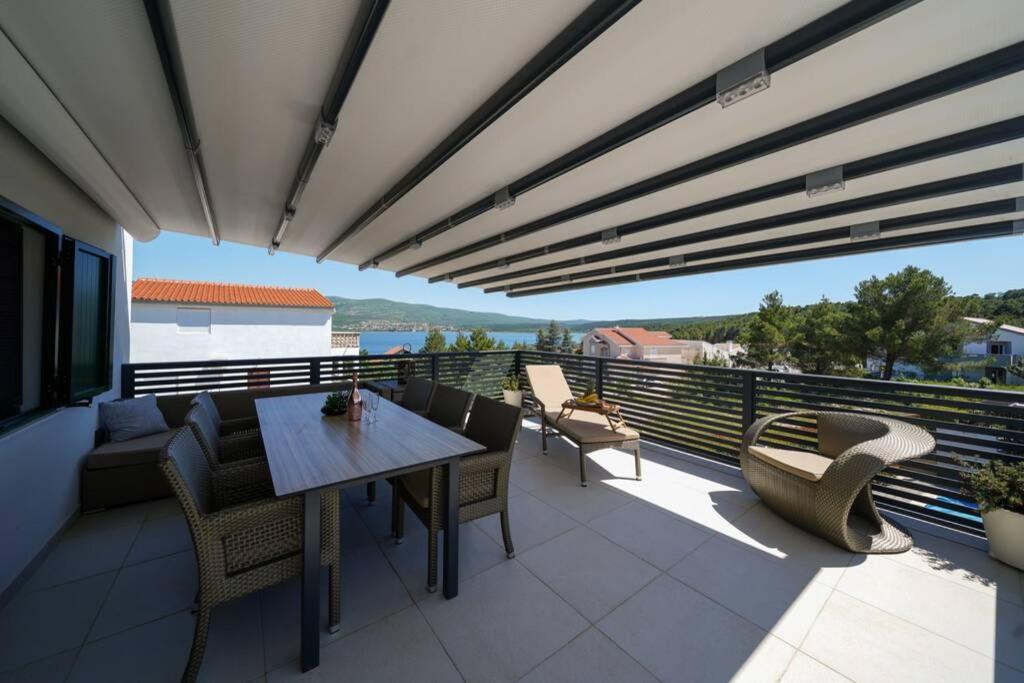 Apartment Vala, 4*, Sea View & Private Heated Pool Pridraga Ngoại thất bức ảnh