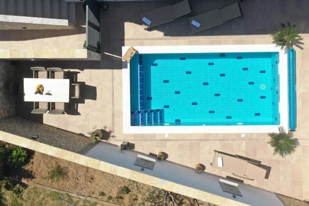 Apartment Vala, 4*, Sea View & Private Heated Pool Pridraga Ngoại thất bức ảnh